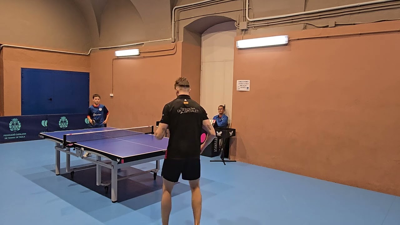 2aB 2024/25 J13 - CTT Vilanova vs TT L'Hospitalet B: Bernat Panosa - David Cramer