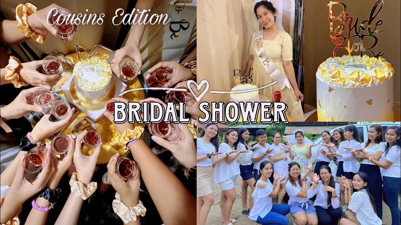 SURPRISE BRIDAL SHOWER FOR MY COUSIN ✨👰 Team Bride | Bridal Shower Games Ideas | Philippines