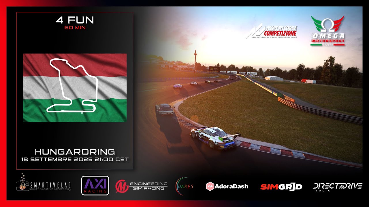 OMEGA MOTORSPORT ITALIA - 4 FUN Hungaroring 18.09.2025