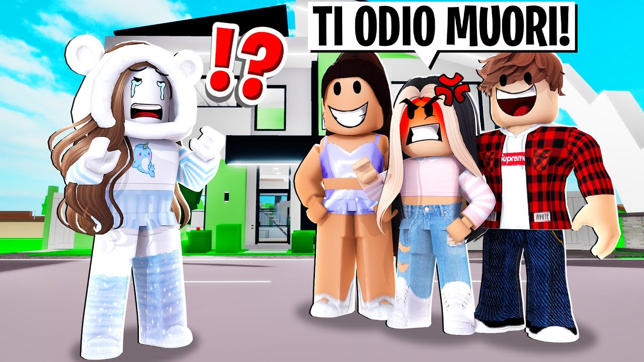 MIA SORELLA MAGGIORE MI ODIA E MI BULLIZZA SU ROBLOX!