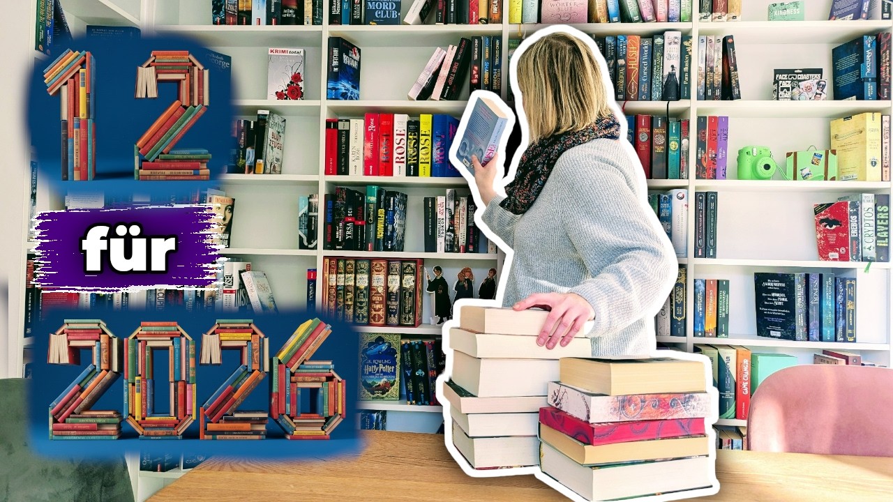 12 Bücher für 2026: Mit dieser Challenge starte ich in das nächste Jahr