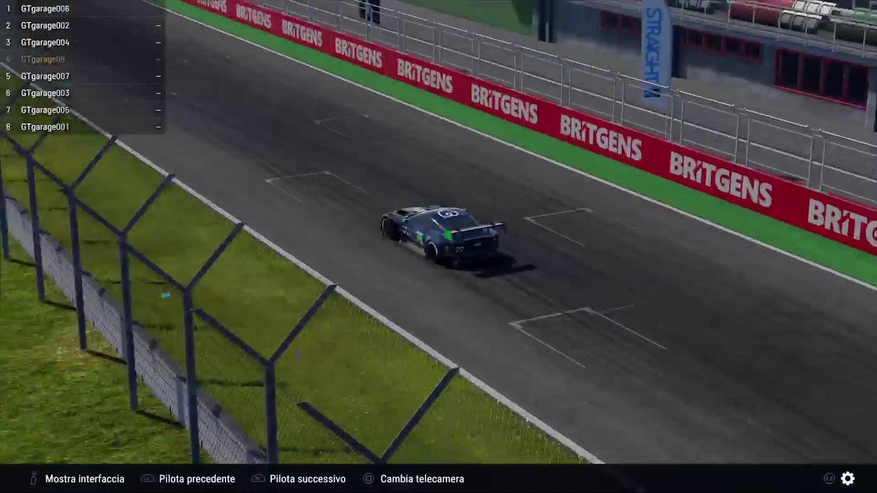 E-sport race IMOLA 26 feb | centro di simulazione GTgarage-SIMracing | PMR