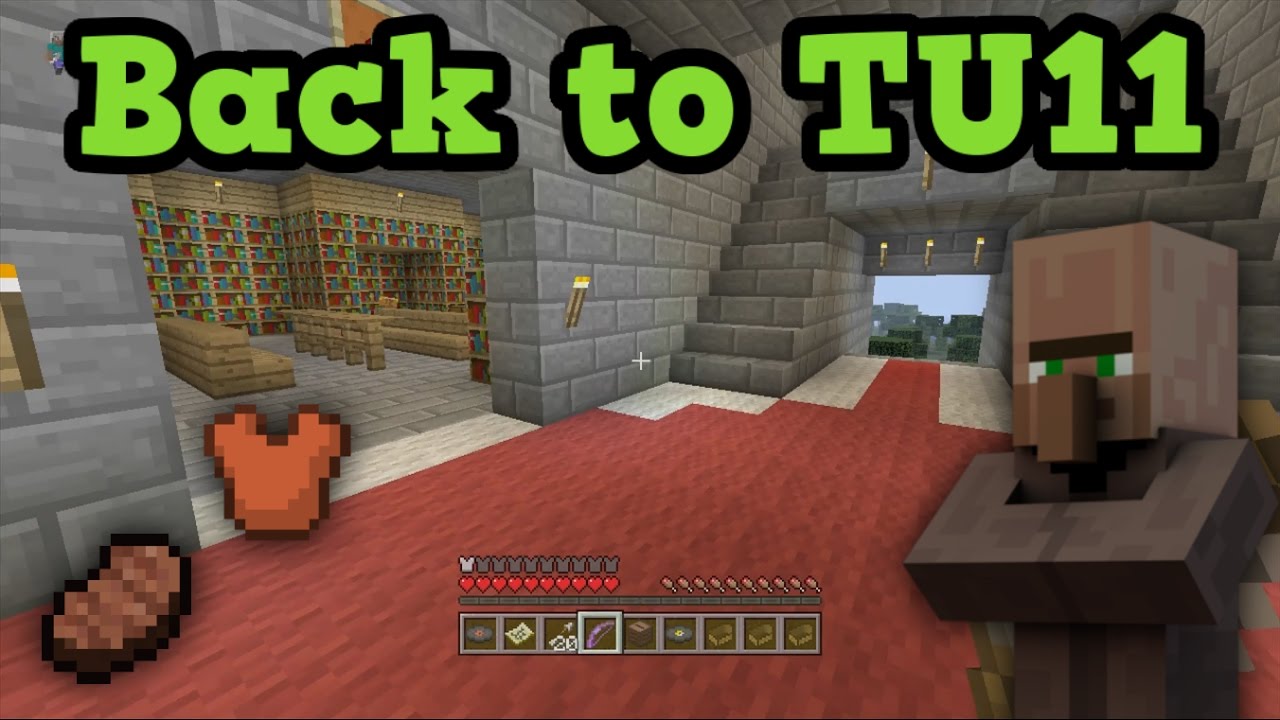 Minecraft Xbox 360 - BACK TO TU11 OLD TUTORIAL WORLD