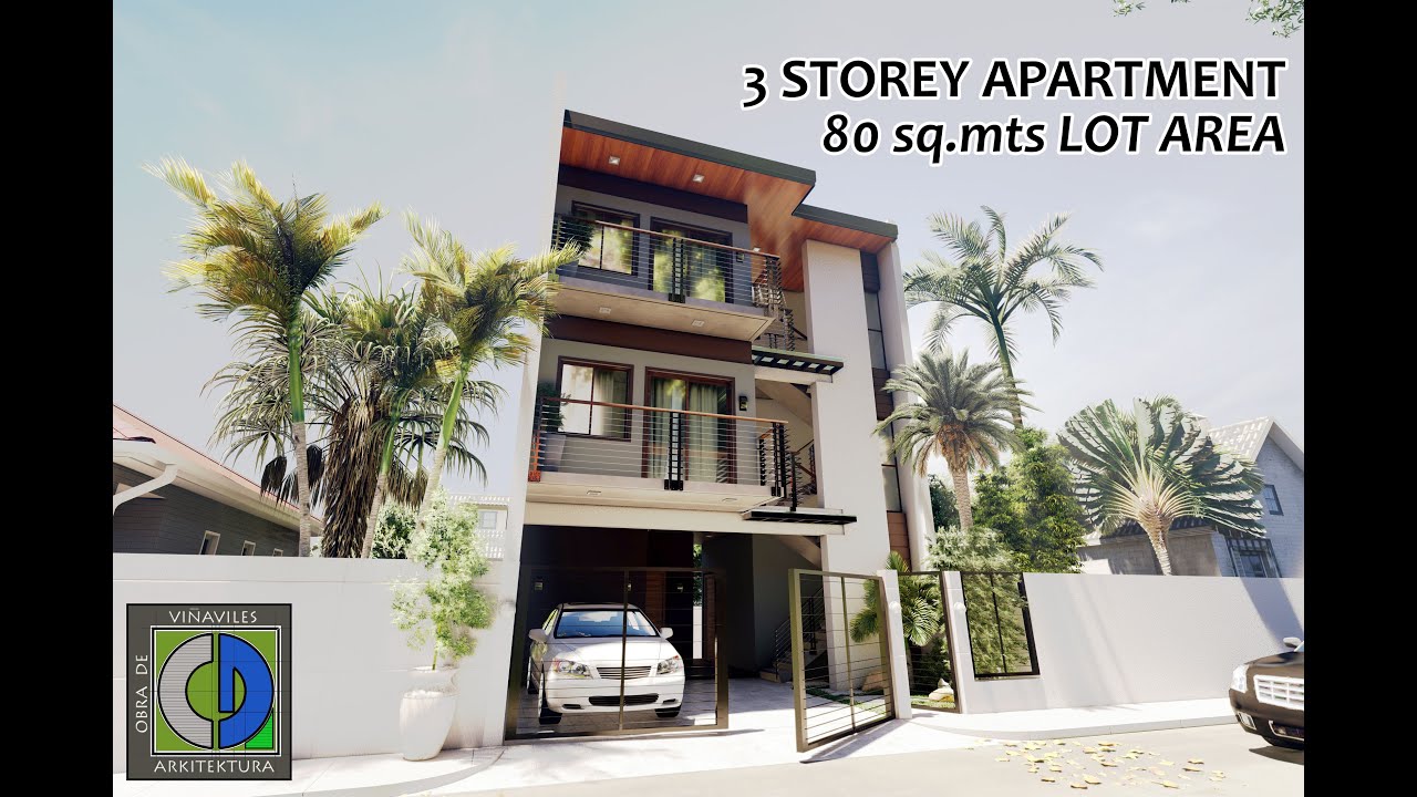 3 Storey Small Apartment