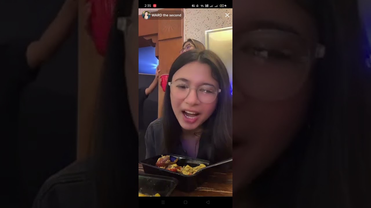 Ward tiktok live with Angee🤘🤍 #thocseason2 #Wangge
