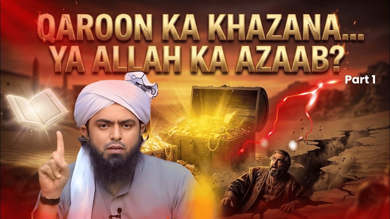 Qaroon Ka Khazana Aur Halakat | Dunya Ki Mohabbat Aur Maal Ka Fitna | Engineer Muhammad Ali Mirza