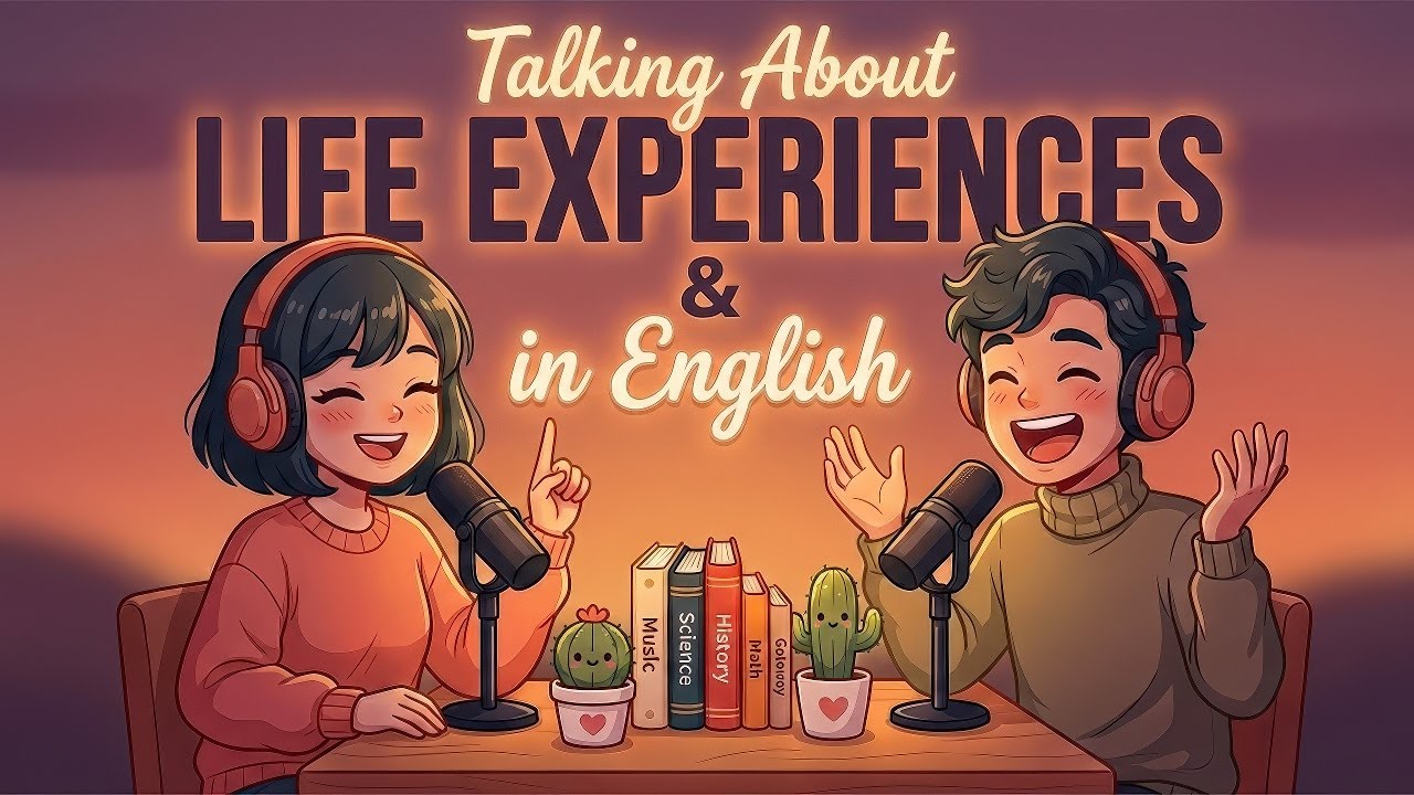 Share Your LIFE Experiences in English: Present Perfect | English Podcast For Learning English