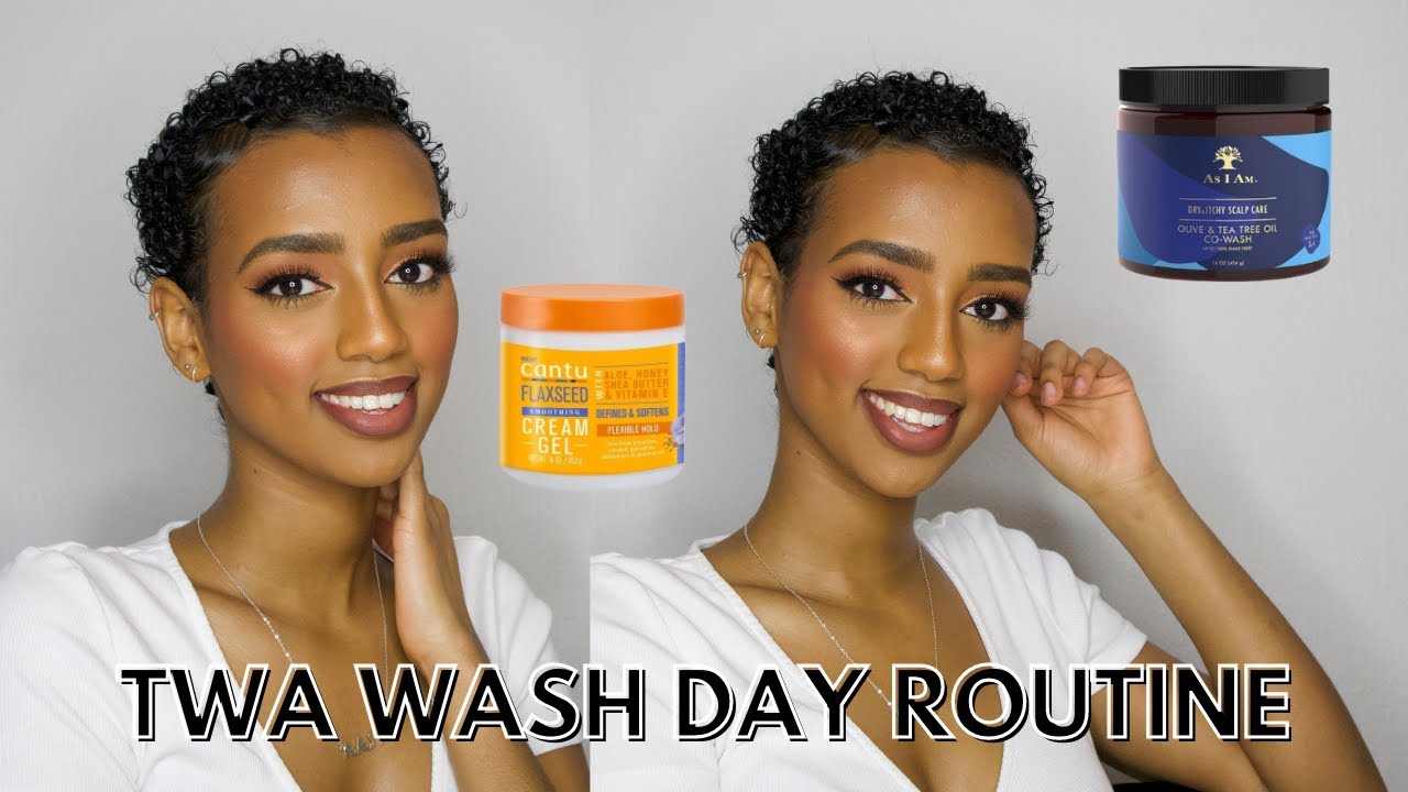 3C TWA WASH DAY ROUTINE | How To Style Hair After Big Chop
