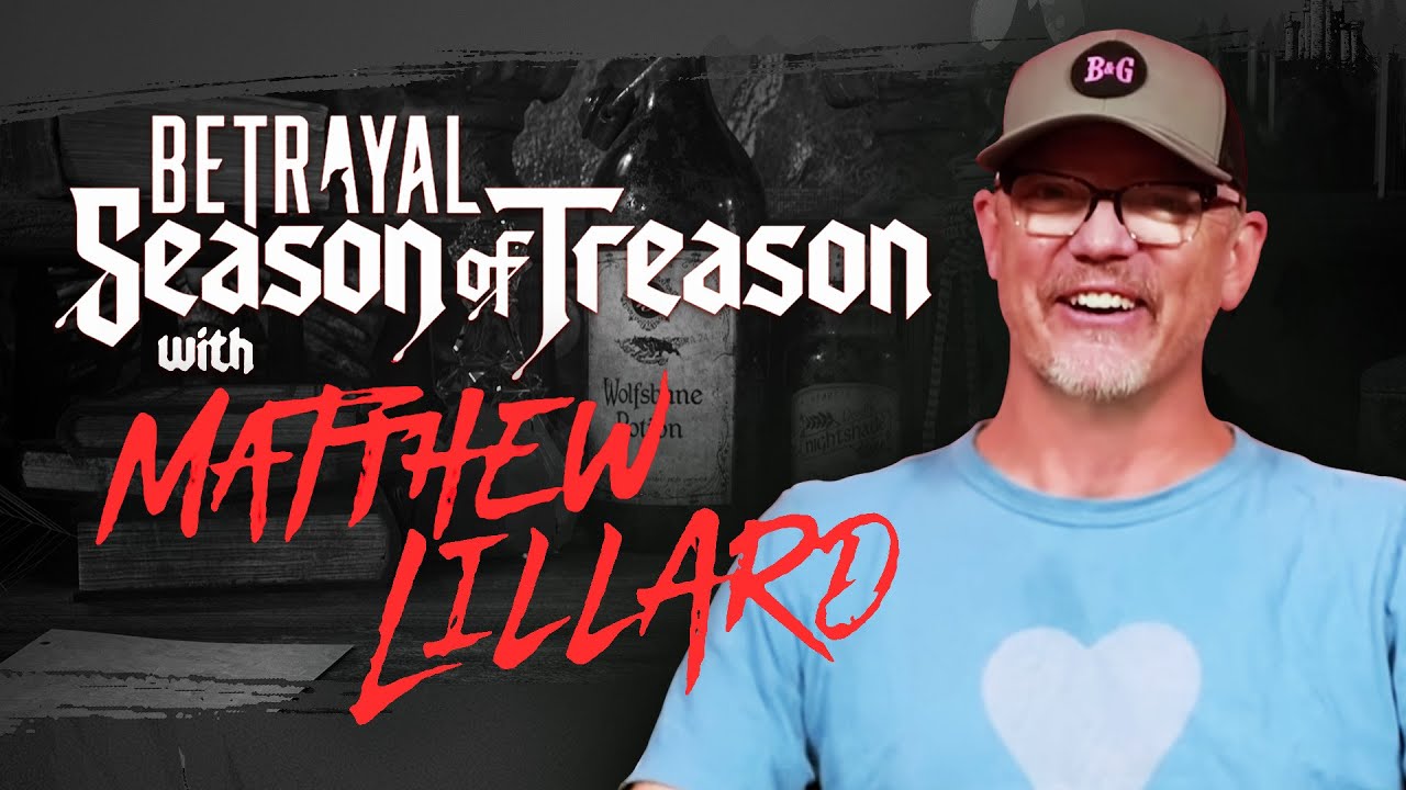 Avalon Hill | Betrayal Season of Treason with Matthew Lillard Original Haunt Playthrough