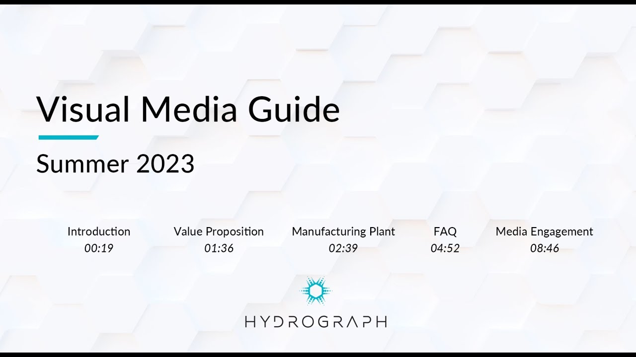 HydroGraph Visual Media Guide