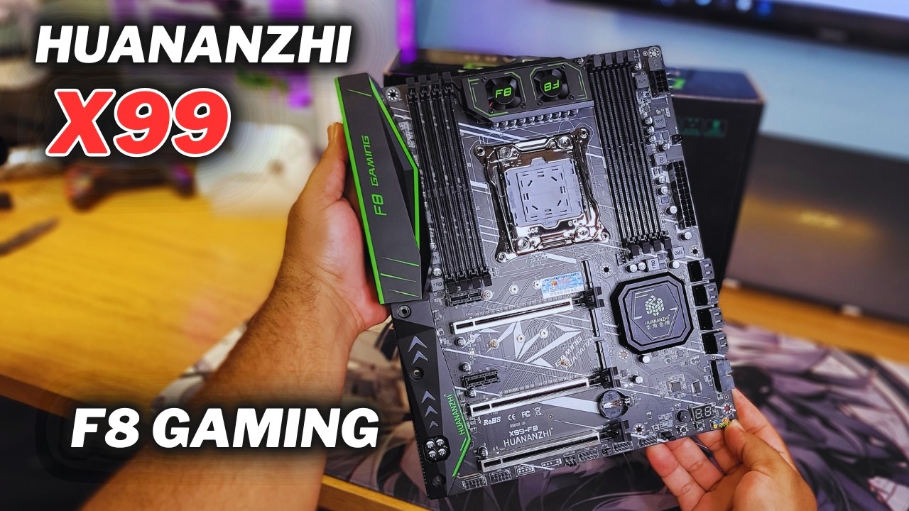 Essa Placa Mãe e BRABA HUANANZHI F8: A Melhor para kit Xeon X99!