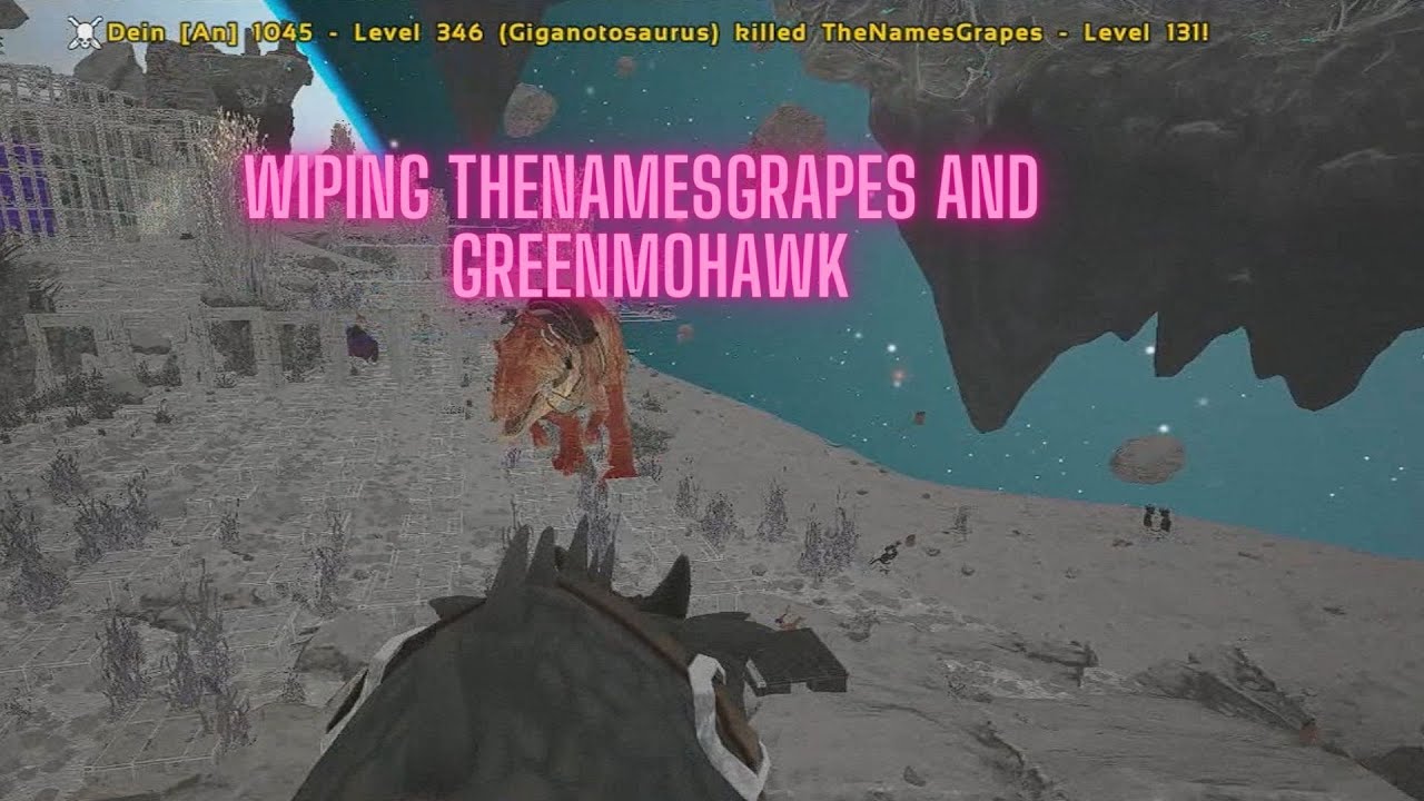 Ark Official Small Tribes | Wiping TheNamesGrapes & GreenMohawk |