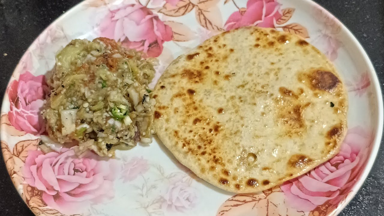 (Winter❄⛄ special) बिहार का फेमस(Dish)सतू का पराठा🥞और बेगन🍆का चोखा😋 मेने बनाया अपने ससुराल में 🥰🤷‍♀️
