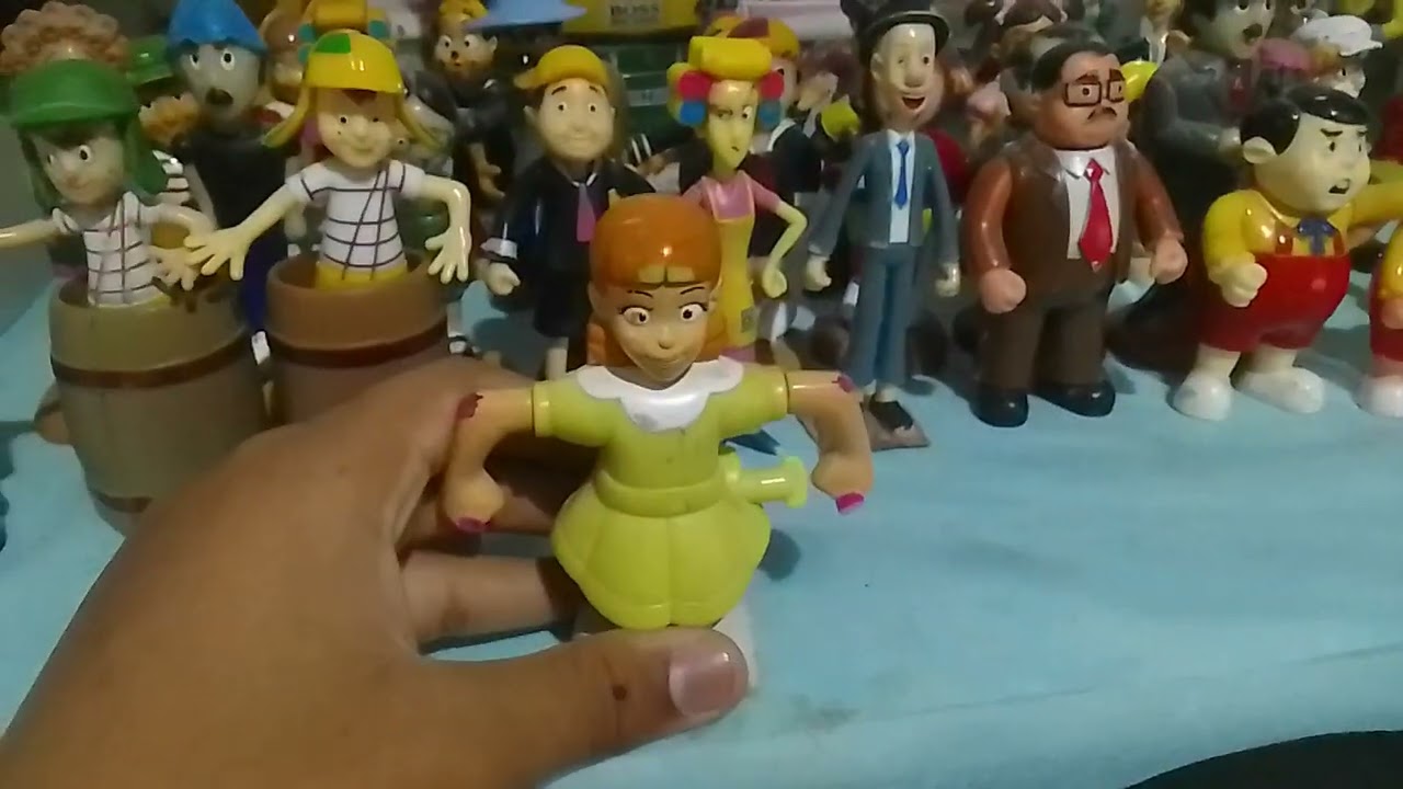 Tudo sobre a minha coleção de bonecos do Chaves 