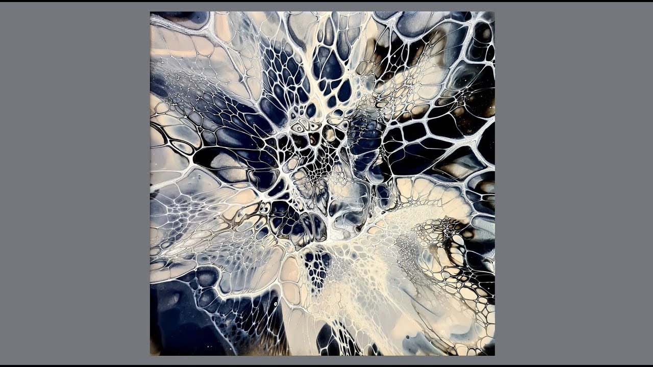 #1289 Beautiful Sheleeart Paint Bloom Using TLP Pigments