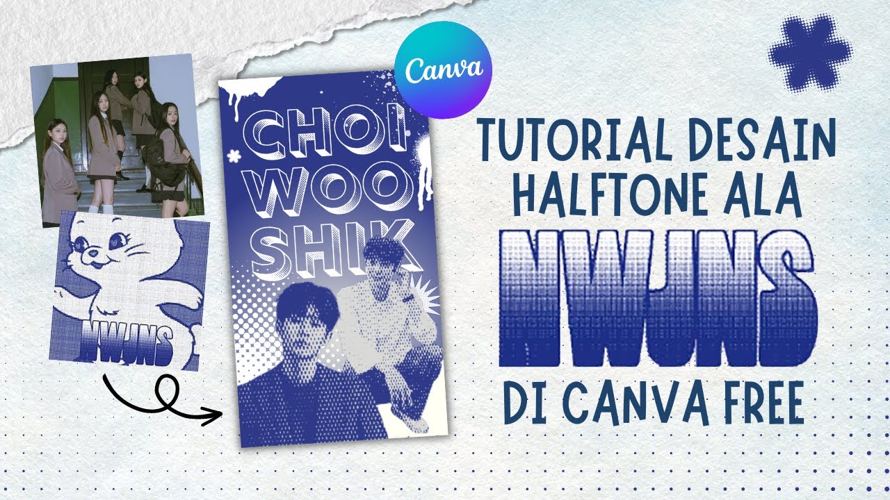 BIKIN DESAIN ALA NEW JEANS di CANVA FREE !??!