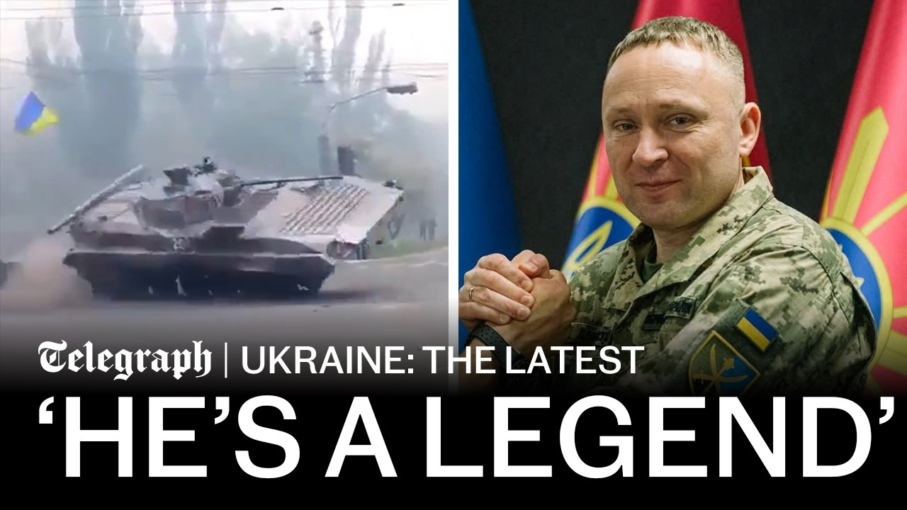 Ukraine&rsquo;s &lsquo;iconic&rsquo; new army chief & the tank incident that made him a hero | War latest news update