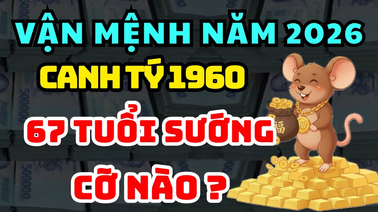 HÉ LỘ SỰ THẬT TỬ VI Tuổi CANH TÝ 1960 năm 2026 GIÀU CÓ hay CƠ CỰC |  Lần Đầu Được Tiết Lộ