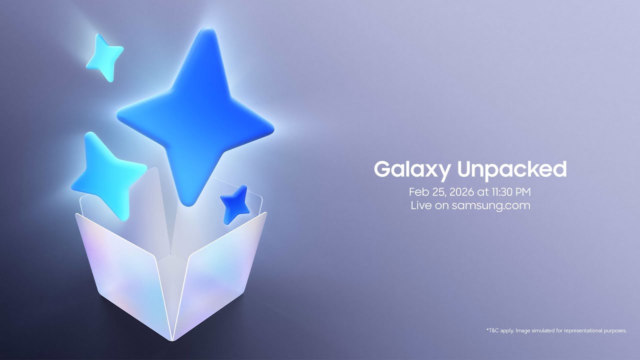 Invitation for Galaxy Unpacked February 2026 | Samsung