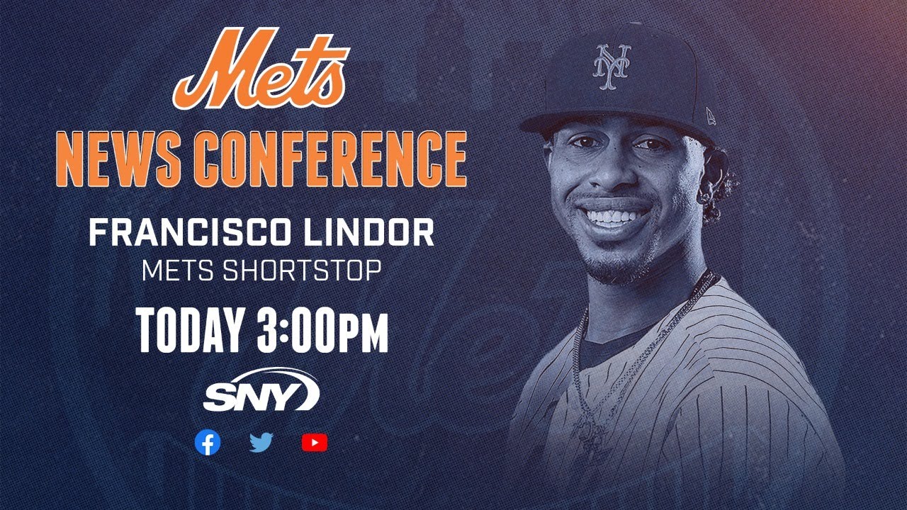 Francisco Lindor News Conference on his extension with the Mets | New York Mets | SNY