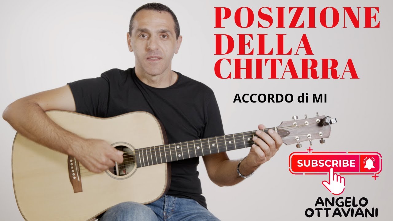 Posizione corretta della chitarra