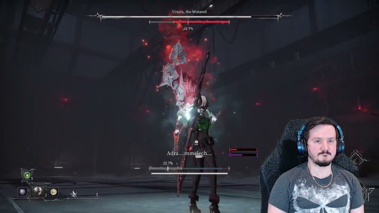 Ursula the Mutated Hunter of Bladers Boss Fight AI Limit