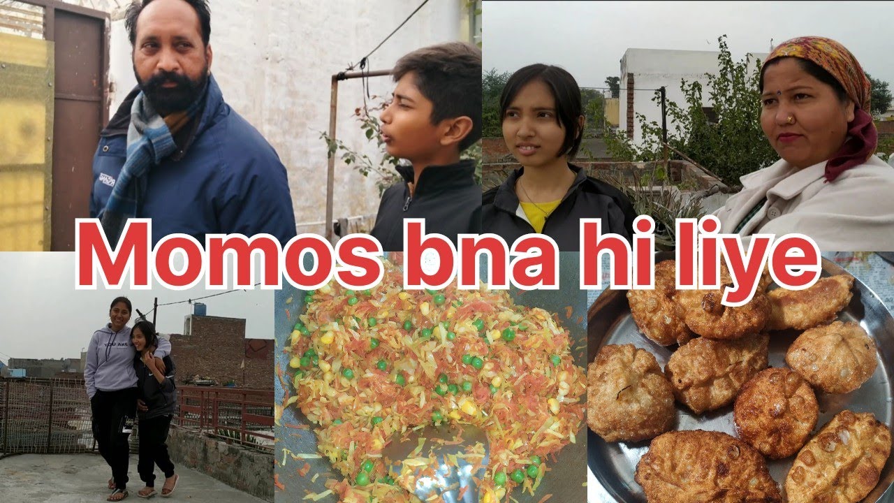 Aaj humne Momos bna hi liye ghar par | Sukh Warwal |
