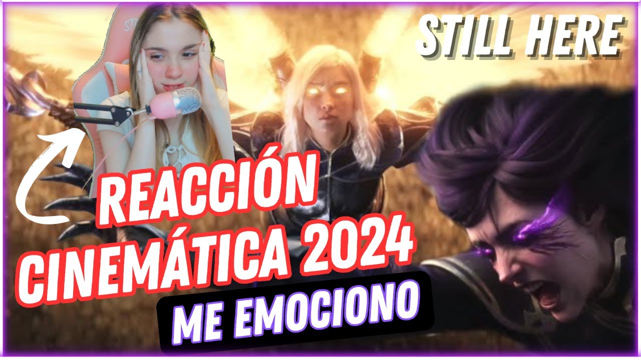 👀 REACCIONO A LA NUEVA CINEMÁTICA DEL LOL🔥Y ME EMOCIONO!!😭(SEASON 2024)