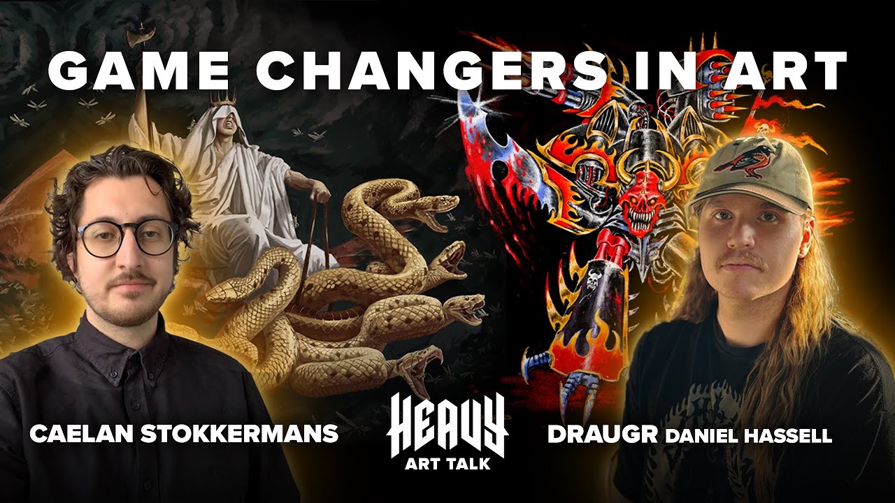 Heavy Art Talk | Caelan Stokkermans & Draugr (Daniel Hassell) Ep. 67