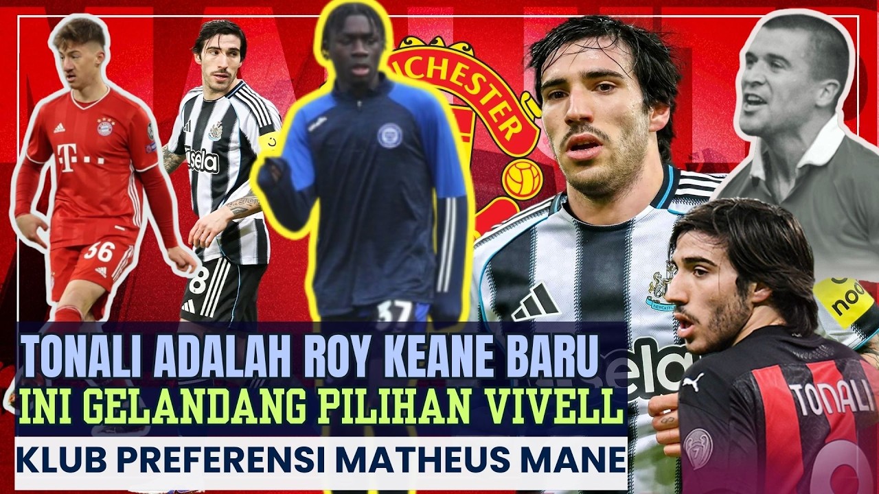 Ini Pilihan Vivell & Wilcox🔥Tonali Mirip Roy Keane😱Eyong atau Delap🤣Klub Pilihan Mane🔴Mount Dilepas😡