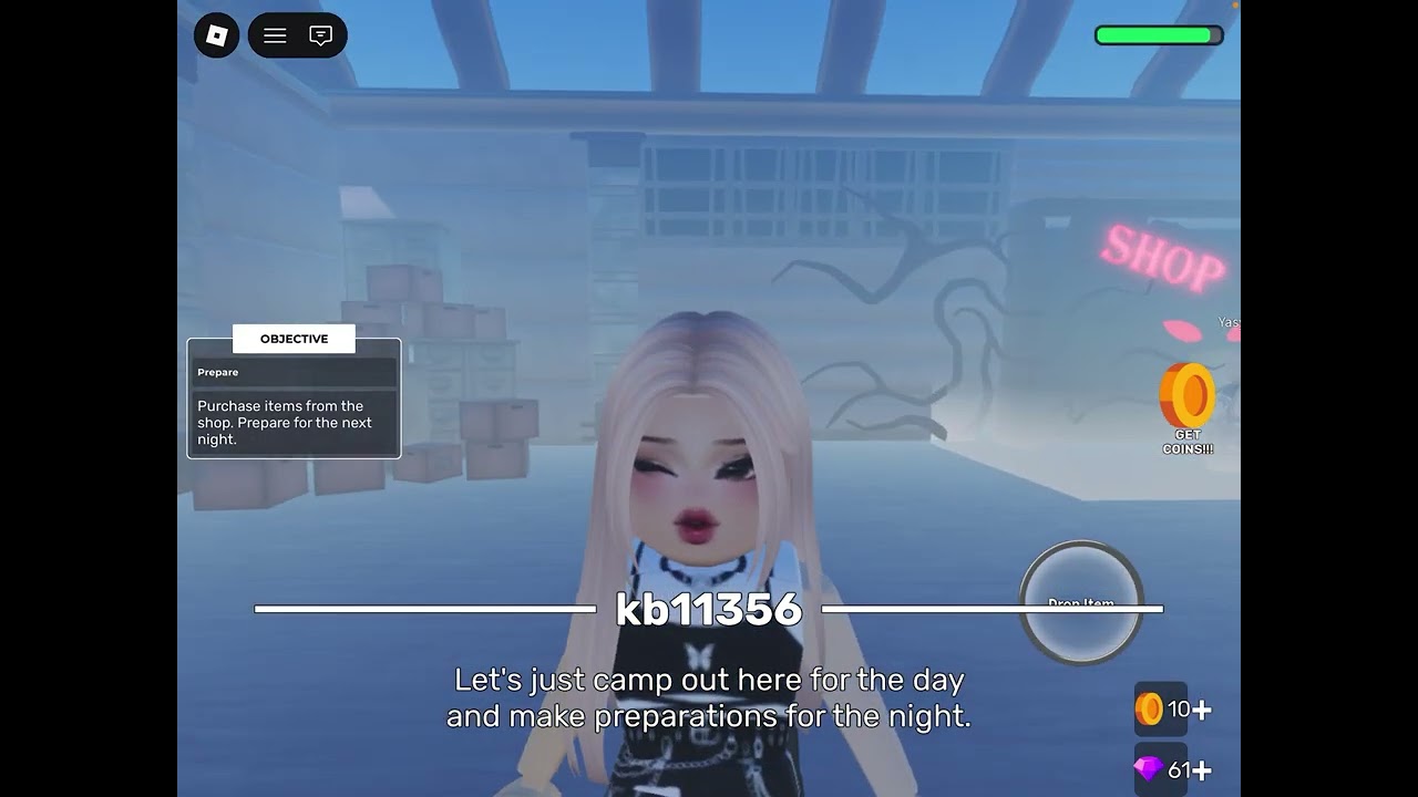 Playing school time (horror) in Roblox!