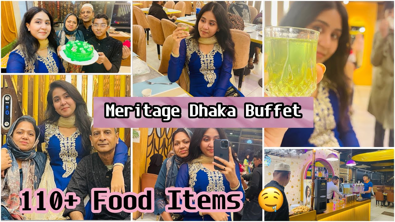 Meritage Dhaka Buffet || এক নতুন সারপ্রাইজ আসতে চলেছে 😍😍|| BD Rimna Vlog || Buffet Vlog 2025 ||
