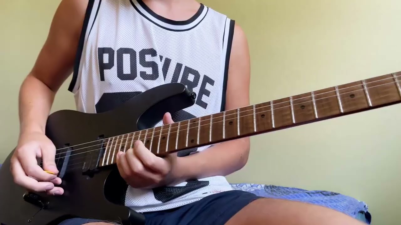 Pink Floyd - Time guitar solo cover
