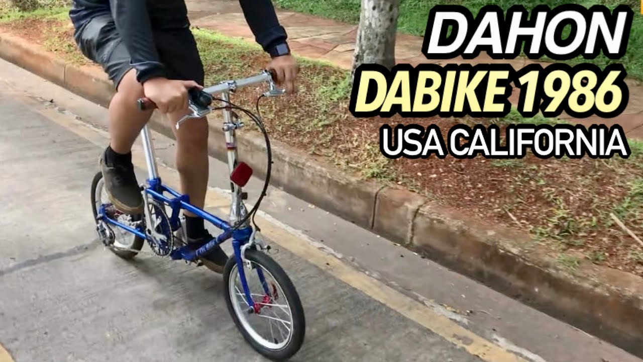 REVIEW SEPEDA LIPAT DAHON DABIKE USA 1986 FULL UPGRADE! SEPEDA KLASIK MAKIN LAWAS MAKIN UNIK!