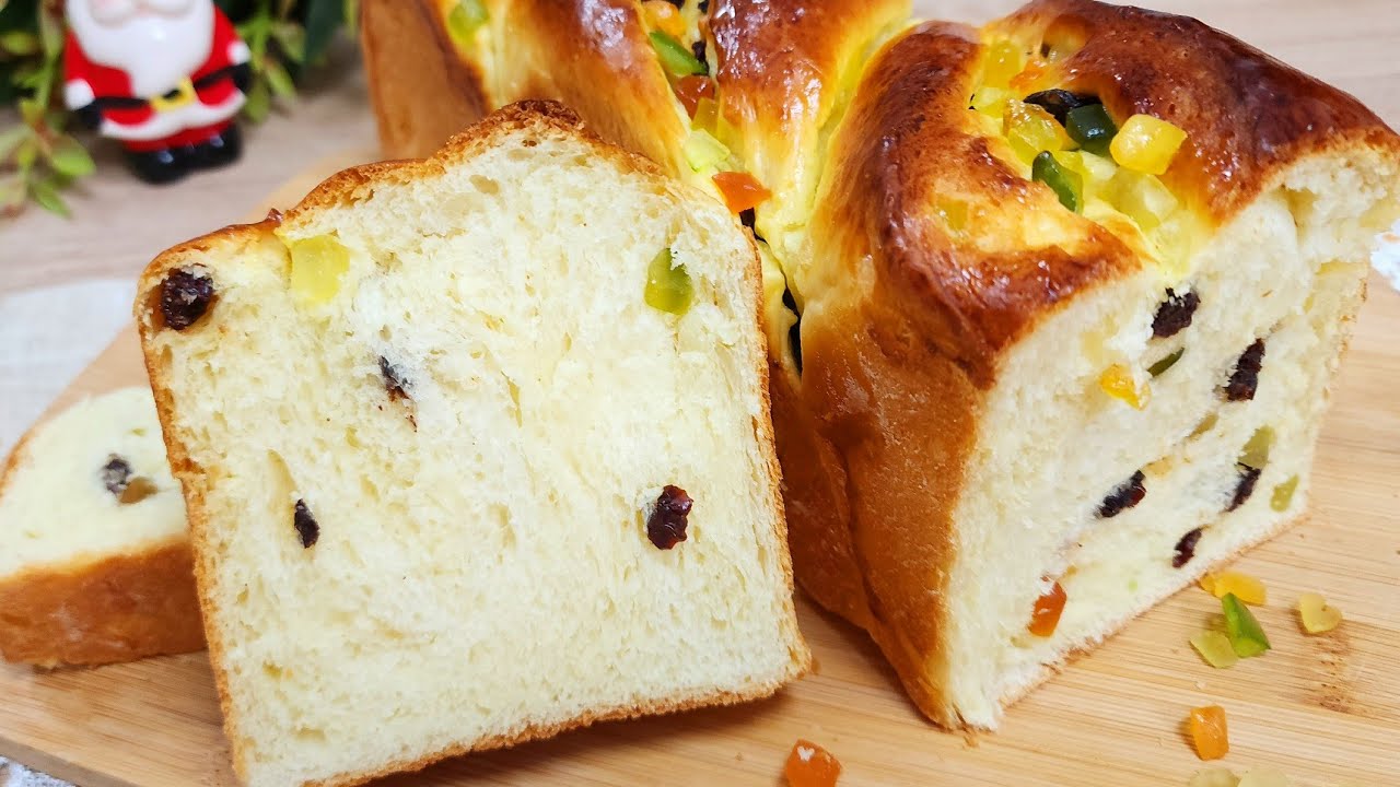 PÃO DE FRUTAS PARA O FIM DO ANO.- RECEITA FÁCIL