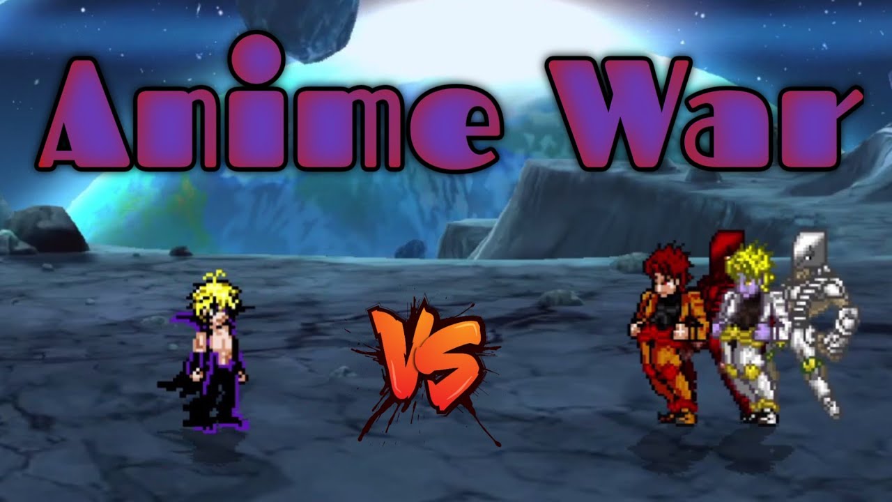 Meliodas Assault Mode V2 VS Demon Lord Dio V3 & Dio Over Heaven in Jump Force Mugen 😱