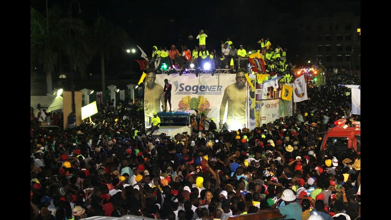 Carnaval 2018: Prestation de Roody Roodboy au Champ de Mars