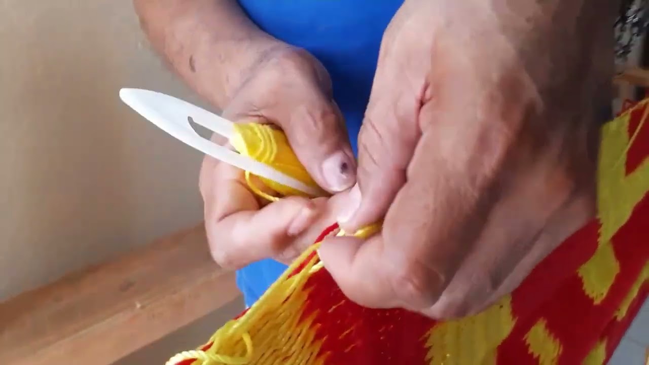 Como Hacer LETRAS en HAMACAS  (Parte 3)