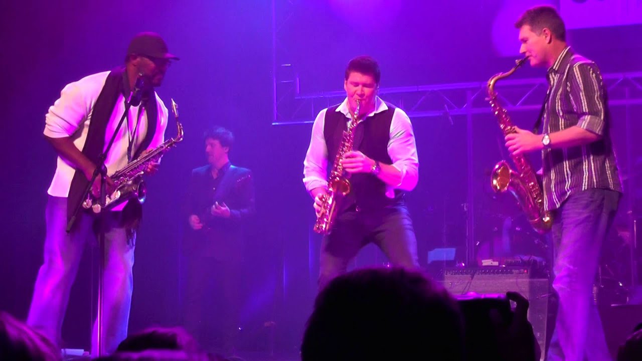Michael Lington with Shilts & Everette Harp at 6. Augsburg Smooth Jazz Festival (2015)
