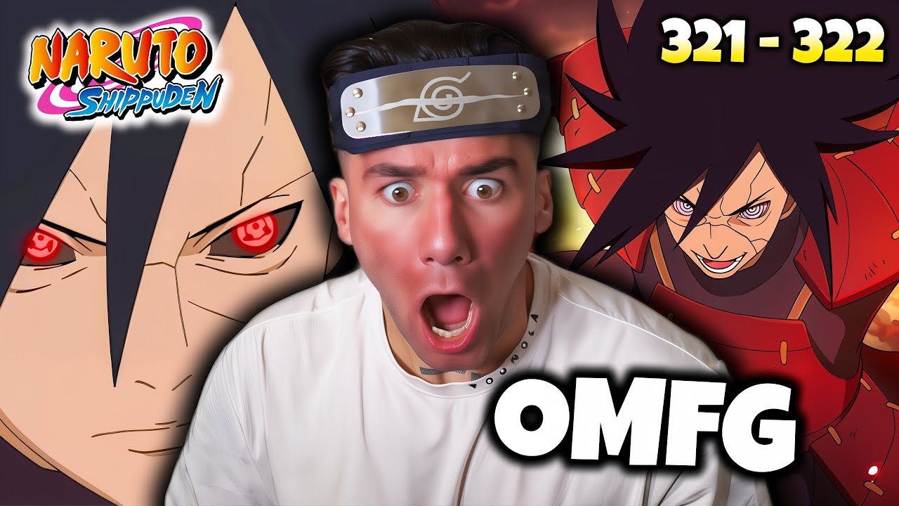 АЛЬЯНС МАДАРА ПРОТИВ ШИНОБИ!! Реакция на Naruto Shippuden: Эп. 321-322