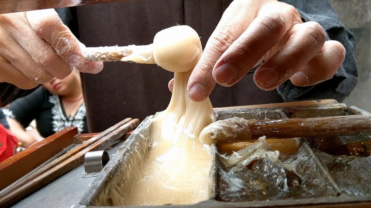 дуть конфеты-Тайваньская уличная еда