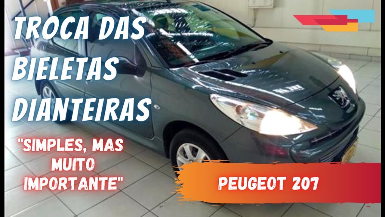 TROCA DA BIELETA DIANTEIRA | PEUGEOT 207
