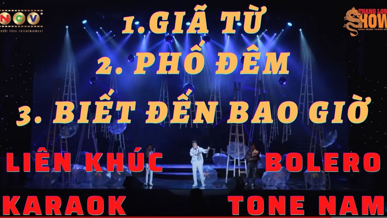 KARAOKE LIÊN KHÚC SÀI GÒN//GIÃ TỪ-PHỐ ĐÊM-BIẾT ĐẾN BAO GIỜ//GUITAR GÕ BO//KARAOKE NÉT VIỆT