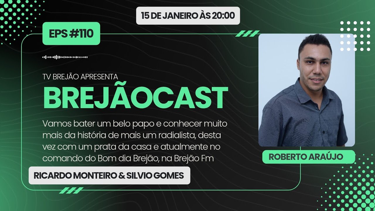 Conversando Com Roberto Araújo Locutor da Nossa Brejão