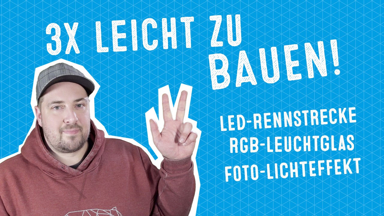 Drei coole Projekte von der Maker Faire Ruhr, die ihr GANZ EINFACH nachbauen könnt!