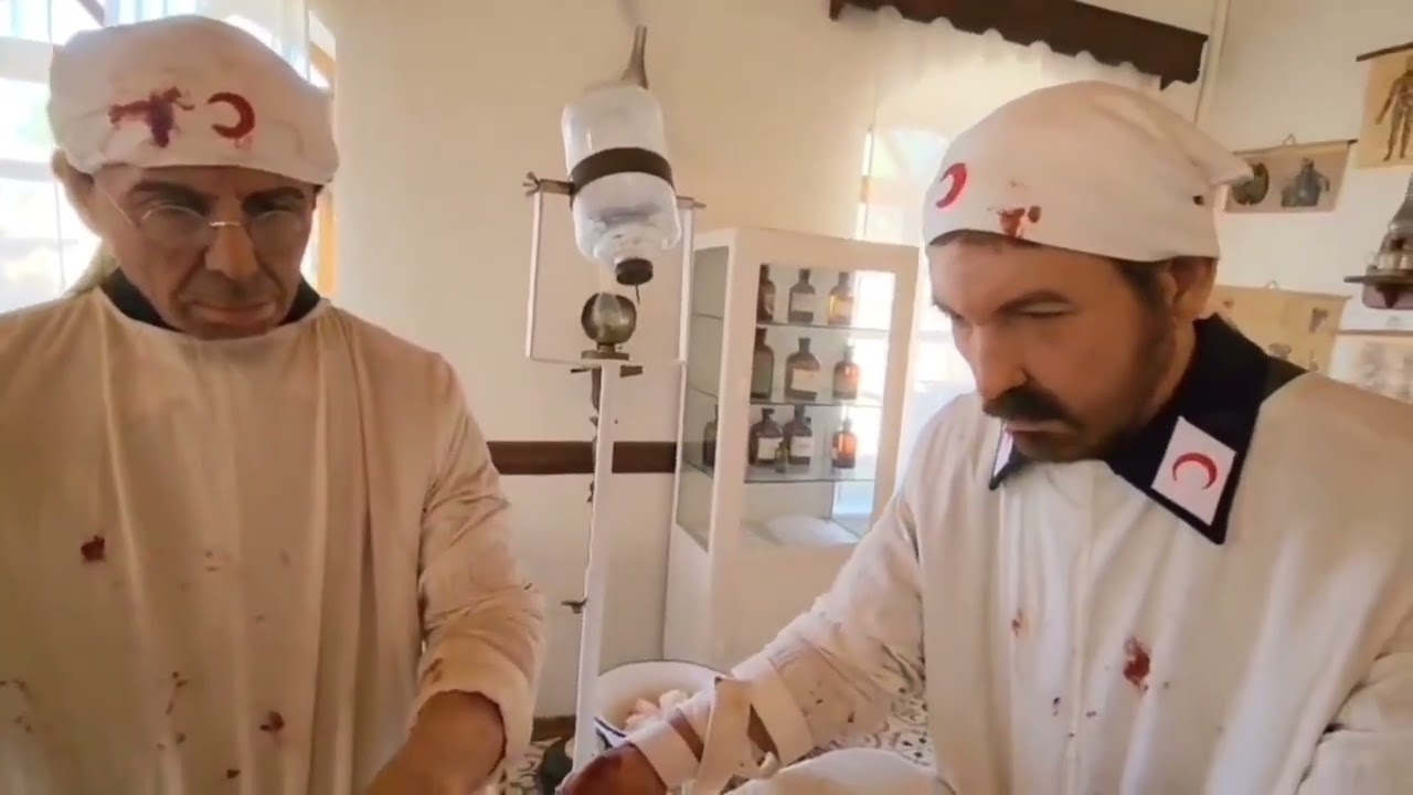 En Ayrıntılı Görüntülerle ... ALÇITEPE 1915 SİPER VE HİLAİ-İ AHMER HASTANESİ beğenirmisiniz ? ♥️