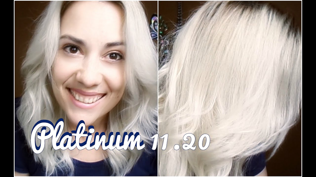 CABELO PLATINADO TONALIZAÇÃO EM CASA PLATINUM 11.2O
