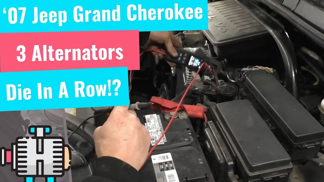 2007 Jeep Grand Cherokee Repeated Alternator Failures | Full Charging System Diagnosis