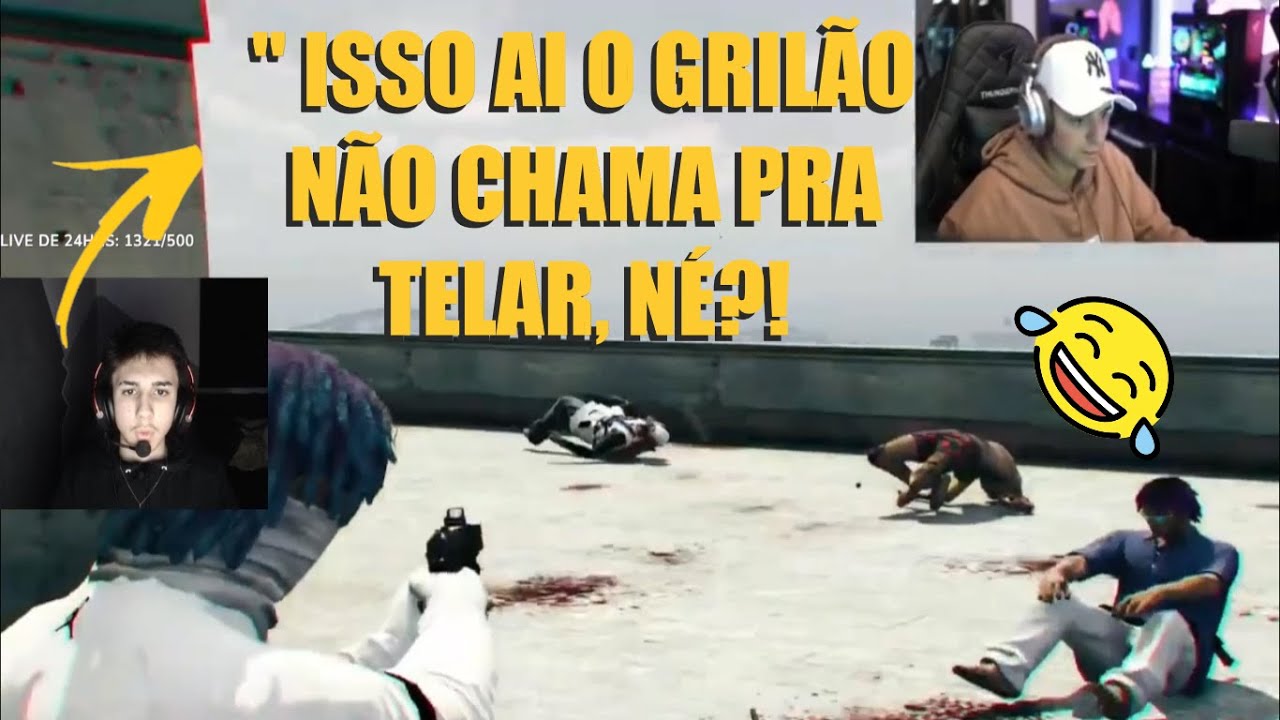 KROOZZ reagindo ao CORINGA amassando M4TOU até no ROLAMENTO