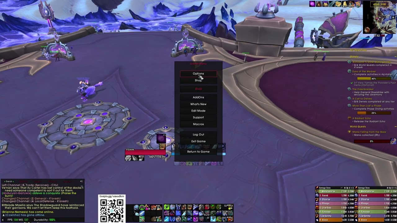 Keybind Reshii Wraps - The War Within WoW